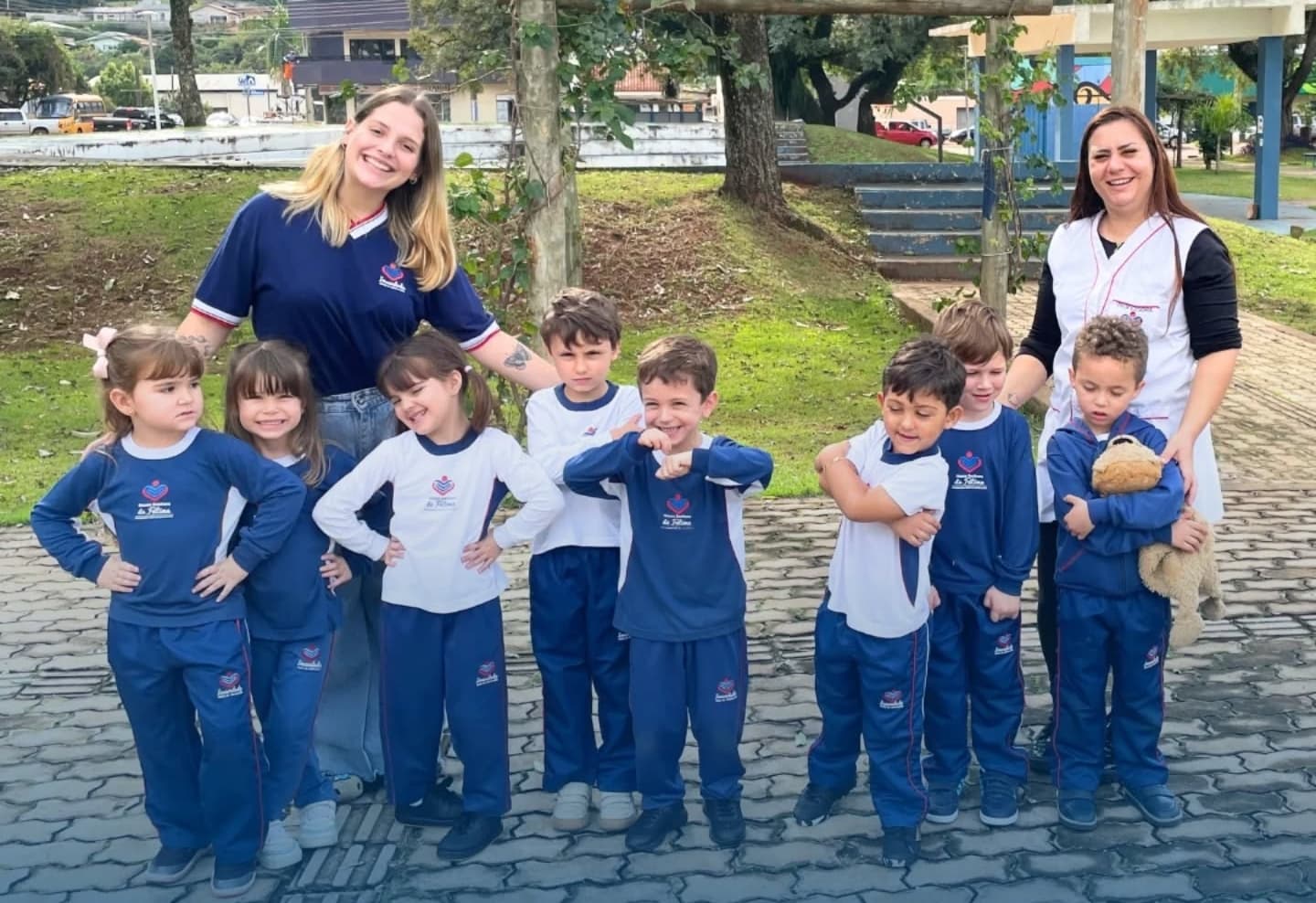 Alunos da ENSF participam da Feira da Saúde e vivenciam experiências lúdicas em Mamborê