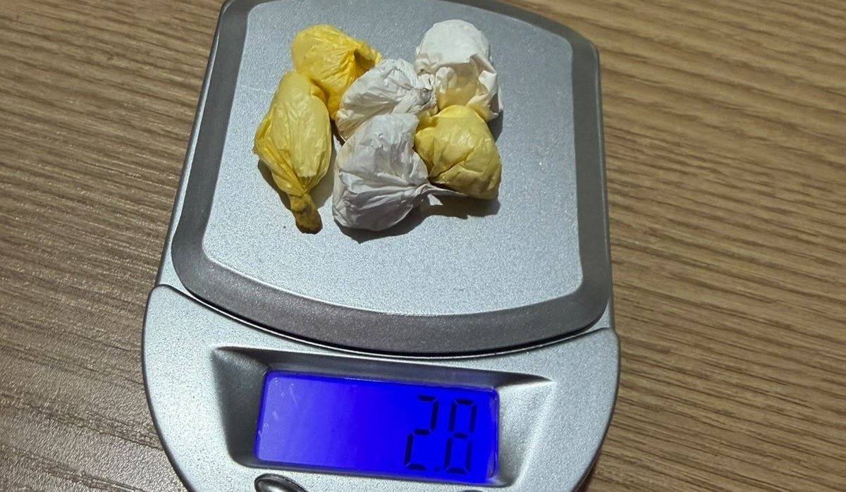 Homem é detido em Mamborê com cocaína fracionada em seis porções