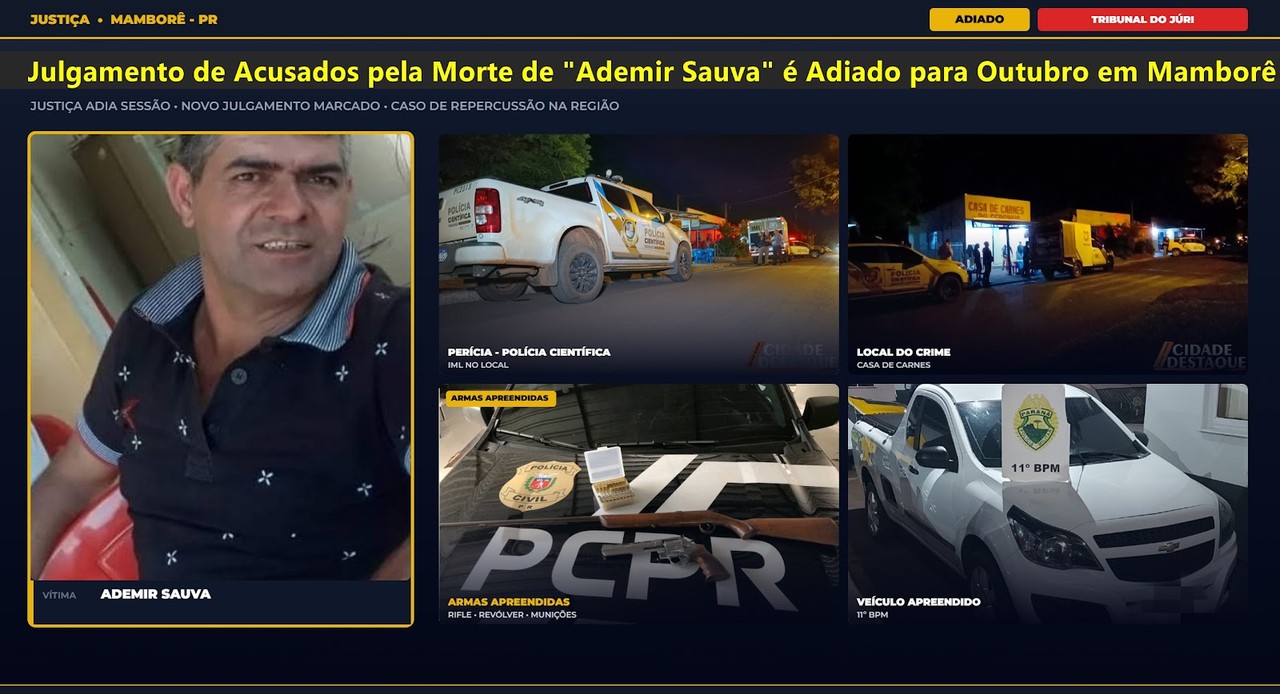 Julgamento de acusados pela morte de 