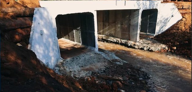 Mamborê conclui construção de duas novas pontes de concreto