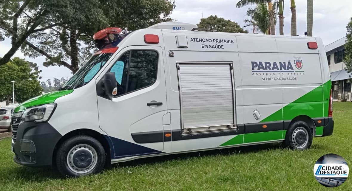 Prefeitura de Mamborê recebe UTI Móvel para fortalecer o atendimento de urgência e emergência