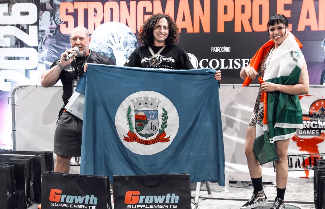 Mamboreense Fernanda Ferreira é bicampeã sul-americana e bate recorde no Arnold Classic